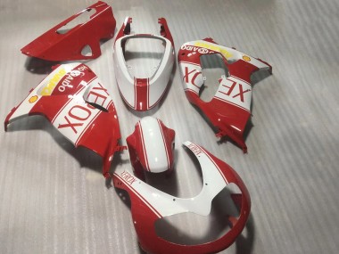 Affordable 1998-2003 Suzuki TL1000R Motorcycle Fairings - White Red Yellow Xerox