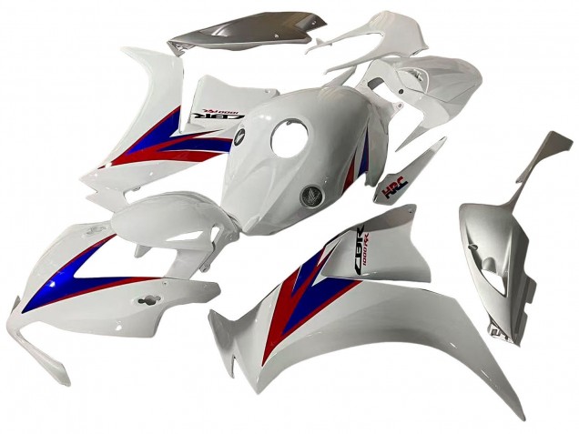 2012-2016 Honda CBR1000RR Motorcycle Fairings - White Red Blue HRC