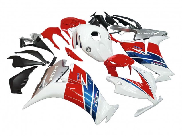 2012-2016 Honda CBR1000RR Motorcycle Fairings - White Silver Blue Red