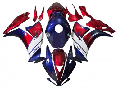 Affordable 2012-2016 Honda CBR1000RR Motorcycle Fairings - Red Blue White Fireblade