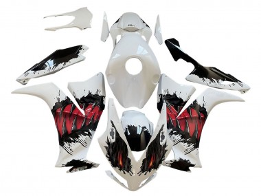 Affordable 2012-2016 Honda CBR1000RR Motorcycle Fairings - White Red Black