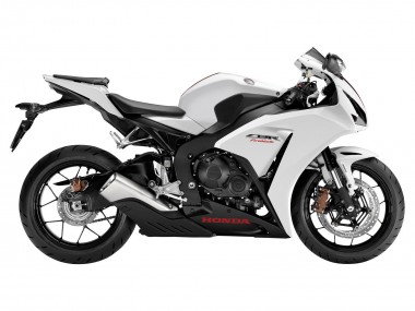 Affordable 2012-2016 Honda CBR1000RR Motorcycle Fairings - White Matte Black