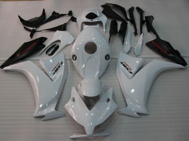 Affordable 2012-2016 Honda CBR1000RR Motorcycle Fairings - White Matte Black