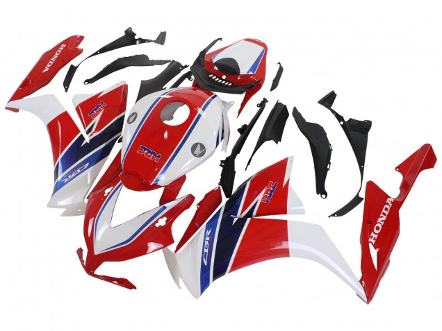 2012-2016 Honda CBR1000RR Motorcycle Fairing Kits - White Red Blue
