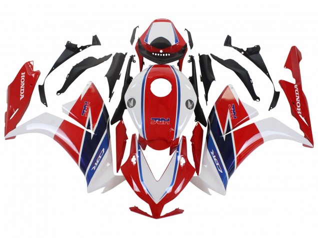 2012-2016 Honda CBR1000RR Motorcycle Fairing Kits - White Red Blue