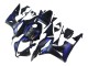 2007-2008 Honda CBR600RR Motorcycle Fairings - Matte Black Blue Repsol