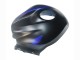 2007-2008 Honda CBR600RR Motorcycle Fairings - Matte Black Blue Repsol