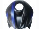 2007-2008 Honda CBR600RR Motorcycle Fairings - Matte Black Blue Repsol