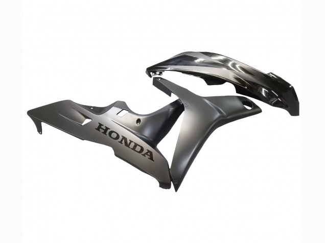 2007-2008 Honda CBR600RR Motorcycle Fairing - Silver Glossy Black