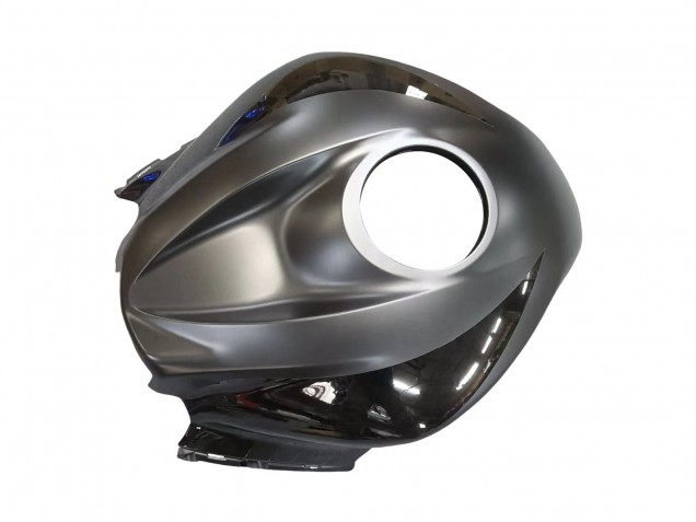 2007-2008 Honda CBR600RR Motorcycle Fairing - Silver Glossy Black