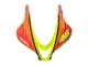 2007-2008 Honda CBR600RR Motorcycle Fairings - Matte Black Orange Red Rossi Repsol 46