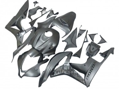 Affordable 2007-2008 Honda CBR600RR Motorcycle Fairings - Silver Grey