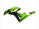 2007-2008 Honda CBR600RR Motorcycle Fairing Kits - Green Glossy Black