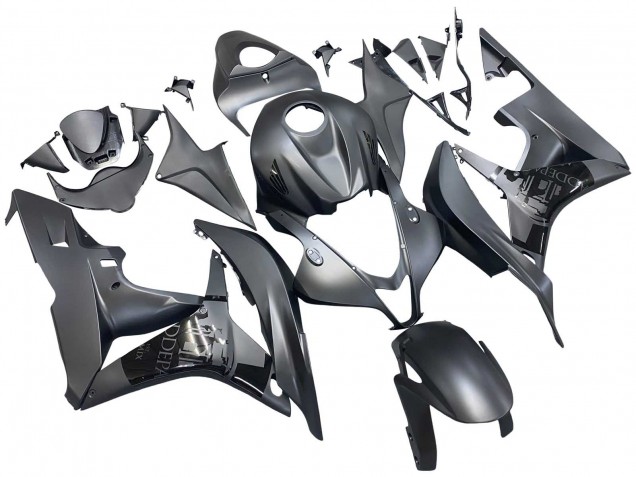2007-2008 Honda CBR600RR Motorcycle Fairings - Matte Grey