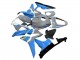 2007-2008 Honda CBR600RR Motorcycle Fairings - Nardo Grey Blue White Glossy Black