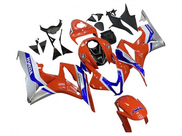 2007-2008 Honda CBR600RR Motorcycle Fairings - Silver Blue Red HRC