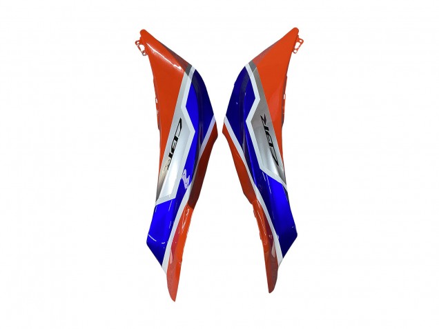 2007-2008 Honda CBR600RR Motorcycle Fairings - Silver Blue Red HRC