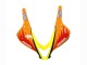 2007-2008 Honda CBR600RR Motorcycle Fairings - Yellow Orange Glossy Black Rossi Repsol