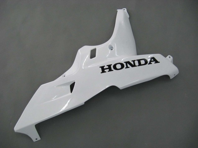 2007-2008 Honda CBR600RR Motorcycle Fairings - White Black Racing
