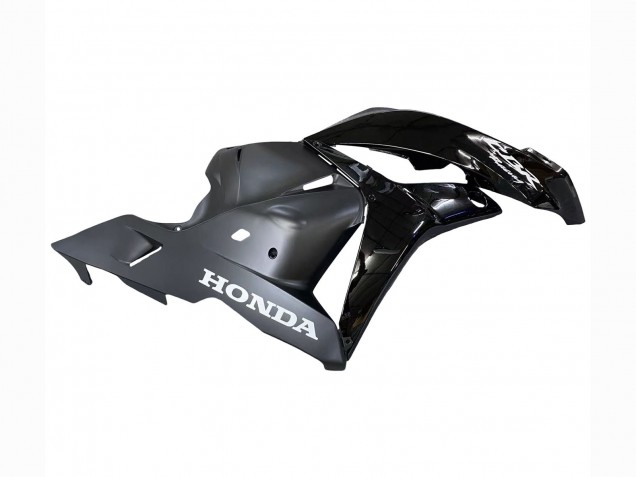 2009-2012 Honda CBR600RR Motorcycle Fairings - Glossy Black Matte Black