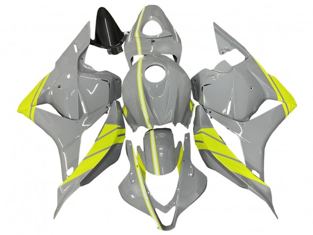 2009-2012 Honda CBR600RR Motorcycle Fairing Kits - Nardo Grey Yellow