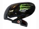 2009-2012 Honda CBR600RR Motorcycle Fairings - Black Multicolor MoviStar