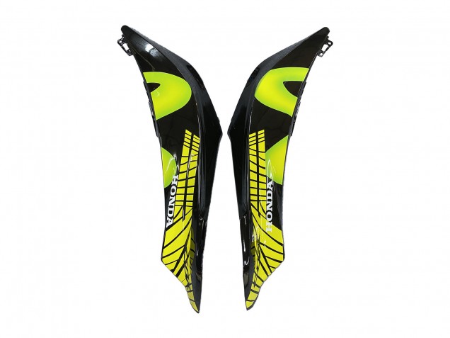 2009-2012 Honda CBR600RR Motorcycle Fairings - Black Multicolor MoviStar
