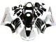 2013-2023 Honda CBR600RR Motorcycle Fairing Kits - White Glossy Black