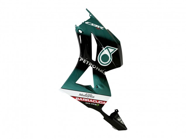 2013-2023 Honda CBR600RR Motorcycle Fairing - Teal Blue Glossy Black Petronas 20