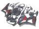 2013-2023 Honda CBR600RR Motorcycle Fairings - Black Carbon Fiber Red