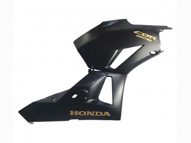 2013-2023 Honda CBR600RR Motorcycle Fairings - Matte Black Gold Decals