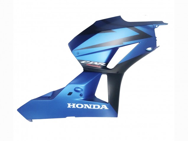 2013-2023 Honda CBR600RR Motorcycle Fairings - Blue Matte Black Racing