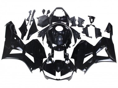 Affordable 2013-2023 Honda CBR600RR Motorcycle Fairings - Glossy Black
