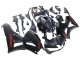 2013-2023 Honda CBR600RR Motorcycle Fairings - Matte Black Red Decals
