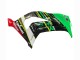 2011-2015 Kawasaki ZX10R Motorcycle Fairings - Green Yellow Black White Elf Monster