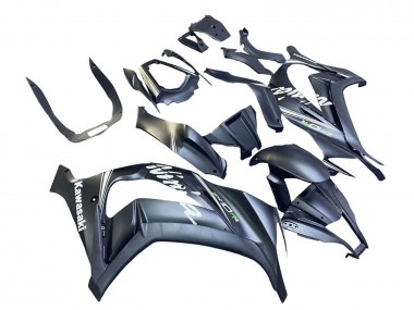 Affordable 2011-2015 Kawasaki ZX10R Motorcycle Fairings - Matte Grey White Green