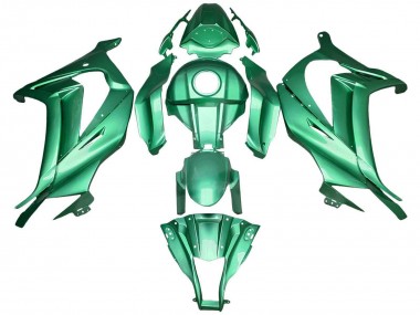 Affordable 2011-2015 Kawasaki ZX10R Motorcycle Fairings - Light Green