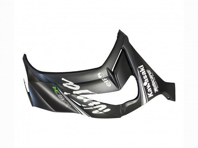 2011-2015 Kawasaki ZX10R Motorcycle Fairings - Matte Black Green Elf