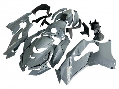 Affordable 2021-2025 Kawasaki ZX10R Motorcycle Fairings - Grey