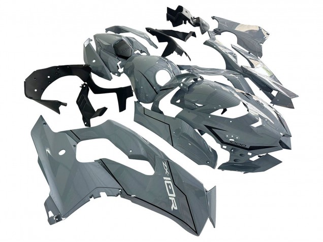 2021-2026 Kawasaki ZX10R Motorcycle Fairings - Grey