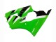 2000-2002 Kawasaki ZX6R Motorcycle Fairings - Green White Black