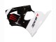 2000-2002 Kawasaki ZX6R Motorcycle Fairings - White Black Red Monster