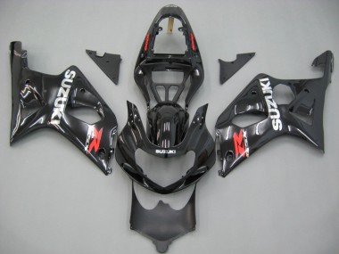 Affordable 2000-2002 Suzuki GSXR1000 Motorcycle Fairings - Glossy Black