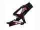 2007-2008 Suzuki GSXR 1000 Motorcycle Fairings - Black Red Flame