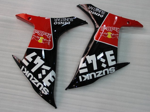 2009-2016 Suzuki GSXR 1000 Motorcycle Fairings - Red Black White 13