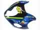 1996-2007 Suzuki GSXR 1300 Hayabusa Motorcycle Fairings - Blue Green Shark 46