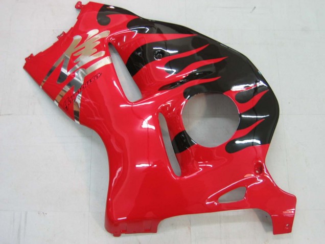 1996-2007 Suzuki GSXR 1300 Hayabusa Motorcycle Fairings - Red Black