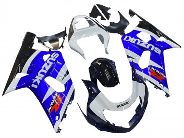 Affordable 2001-2003 Suzuki GSXR 600 / GSXR 750 Motorcycle Fairings - Blue White Glossy Black Red