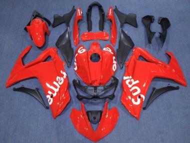 Affordable 2015-2018 Yamaha YZF R3/R25 Motorcycle Fairings - Red White Supreme