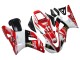 1998-1999 Yamaha YZF 1000 R1 Motorcycle Fairings - Red White Black Yellow Monster Milwaukee MAXXIS 11